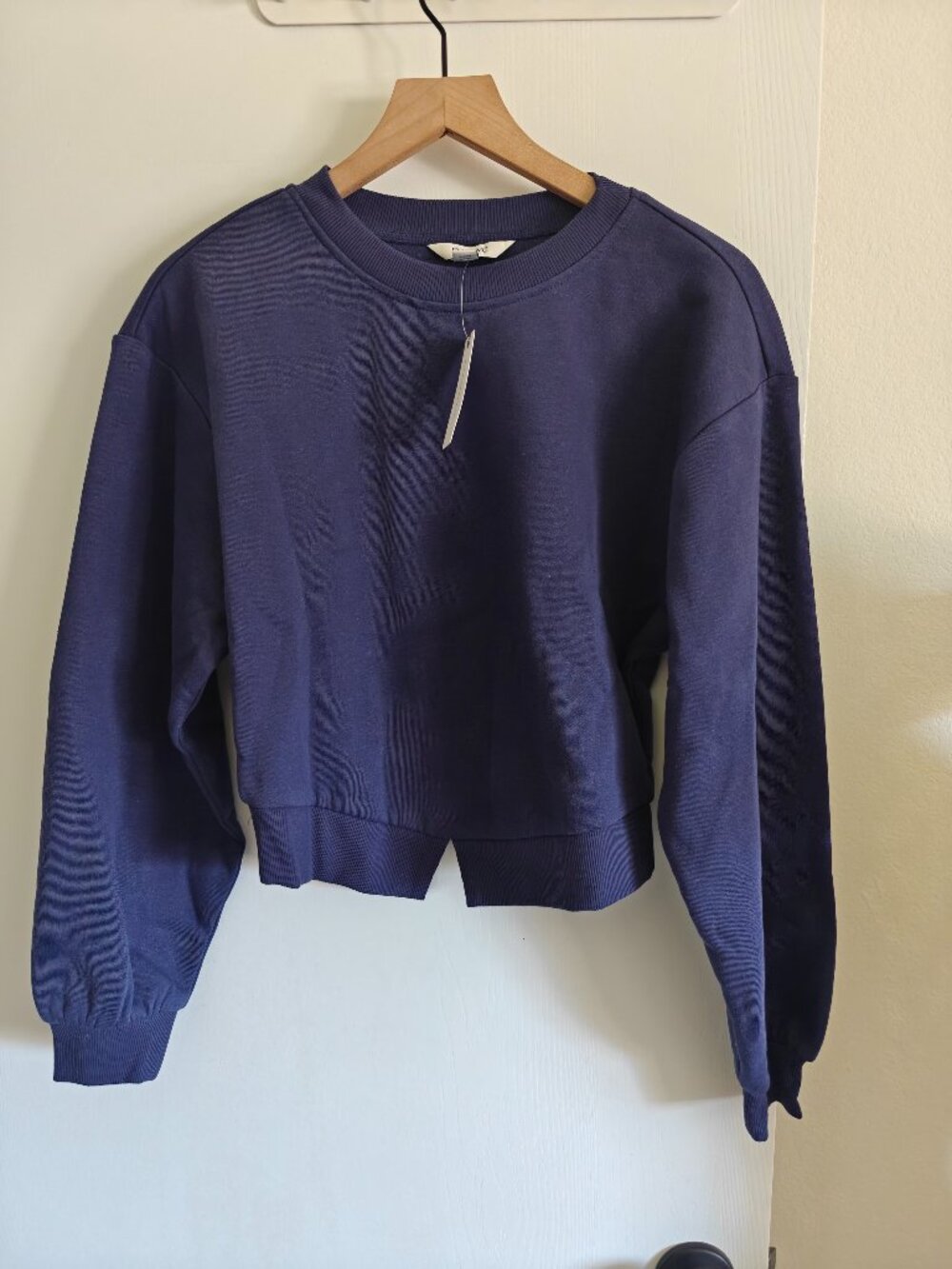 NWT Anthropologie Maeve Private Jetty Pullover Sweatshirt Nautical Coastal Sz XS - Picture 6 of 8